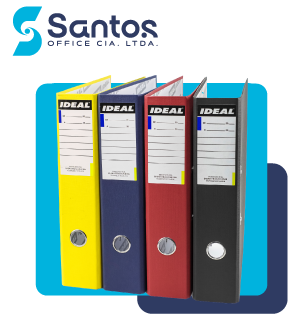 ARCHIVADOR L8 IDEAL OFICIO VARIOS COLORES