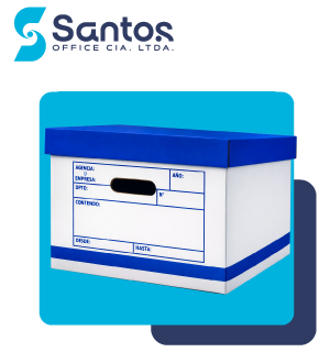 ARCHIVADOR PASIVO 15 BLANCO C/TAPA 40X32,5X28CM