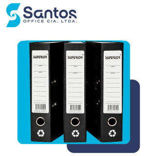 ARCHIVADOR SUPERIOR L8 NEGRO EC