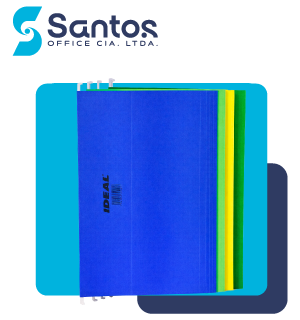 CARPETA COLGANTE IDEAL C/PESTAÑA V/COL