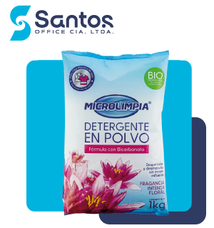 DETERGENTE EN POLVO  MICROLIMPIA 1 KG