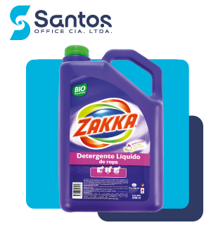 DETERGENTE LIQUIDO  P/  ROPA  ZAKKA  GALON