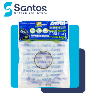 CINTA DOBLE FAZ 25MTSX18MM ABRO