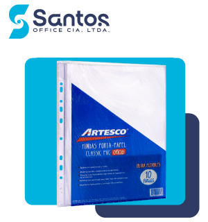 PROTECTOR HOJA ARTESCO PAQX10U A4 GRUESO